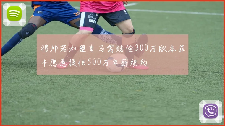 穆帅若加盟皇马需赔偿300万欧本菲卡愿意提供500万年薪续约