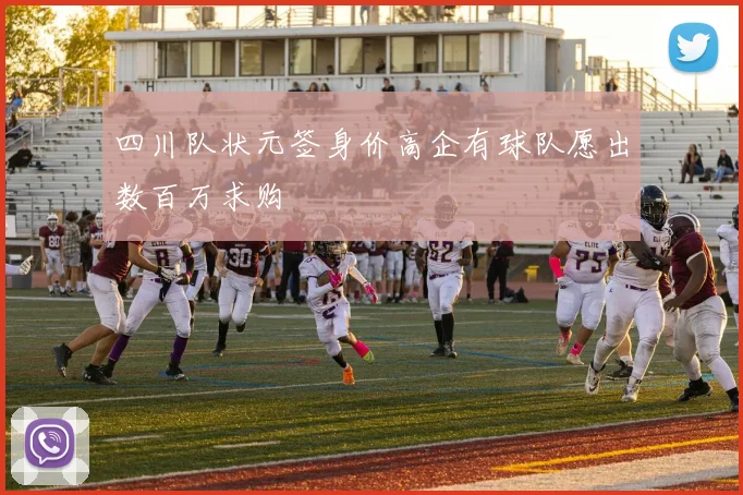 四川队状元签身价高企有球队愿出数百万求购